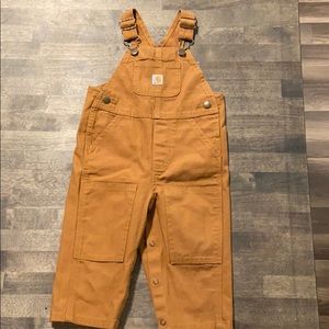 12 mos Carhartt bibs